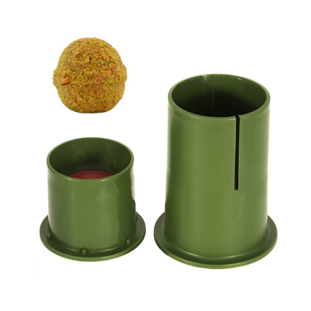 AIZHIYI 40mm Portable Carp Fishing Boilies Roller - Round Bait Maker Tool for DIY Fishing Lures - Perfect for Carp Angling & Freshwater Fishing Trips