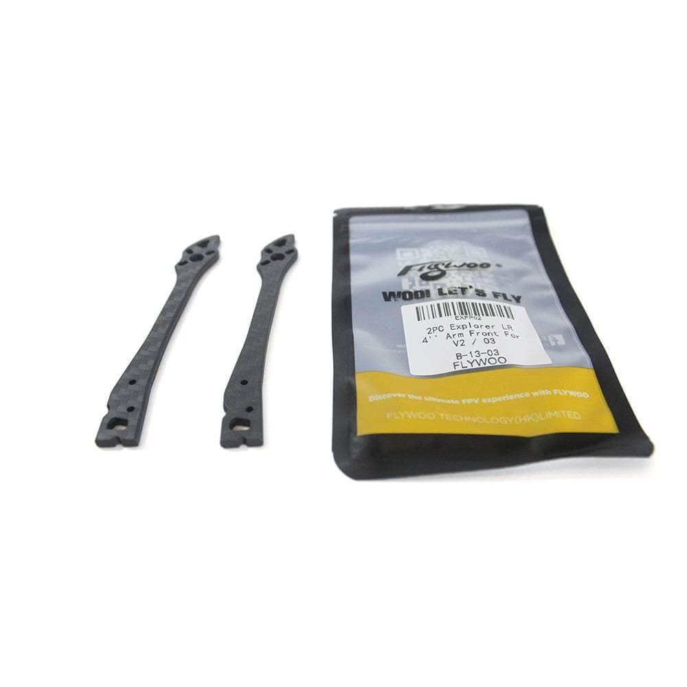 Flywoo Explorer LR V2 Drone Front Arm Replacement Parts (2-Pack) - Compatible with FPV Quadcopters for Long Range Flight and Aerial Photography
