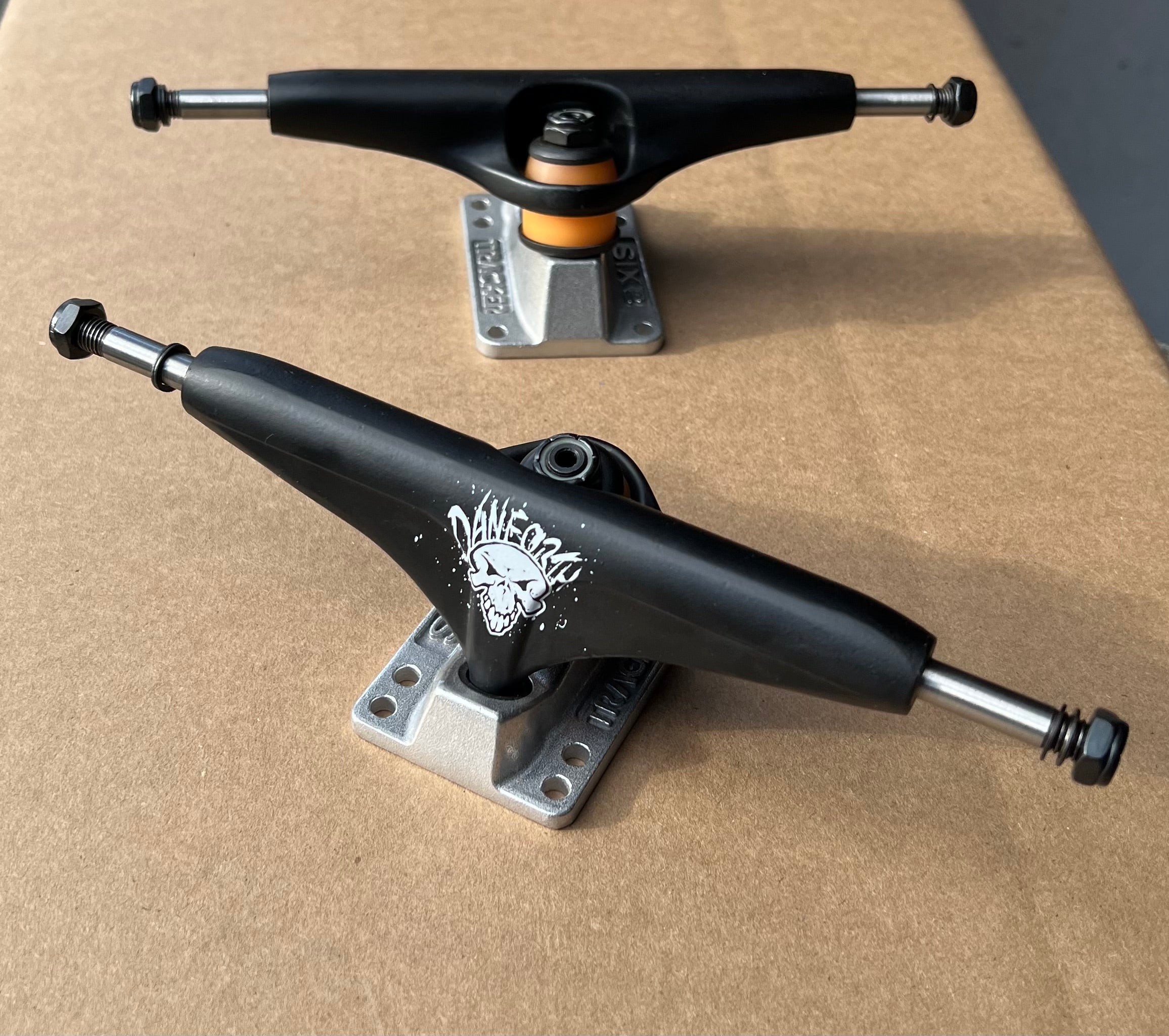 AXIS 161 9 Danforth Skateboard Trucks - High Performance Skateboard Parts for Street & Park Riding | Perfect for Tricks, Commuting & Skatepark Sessions