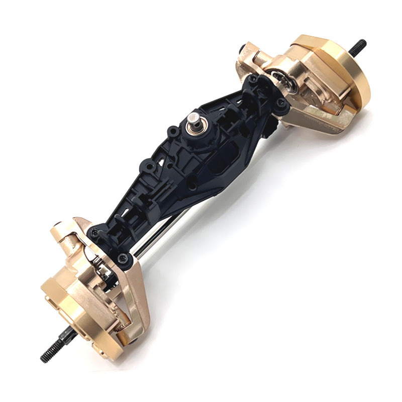 MJX Hyper Go H12Y/H12Y+ Upgrade Kit - Brass Front Axle Steering Cup for RC Car - Enhanced Durability & Precision Steering for Off-Road Bashing & Racing
