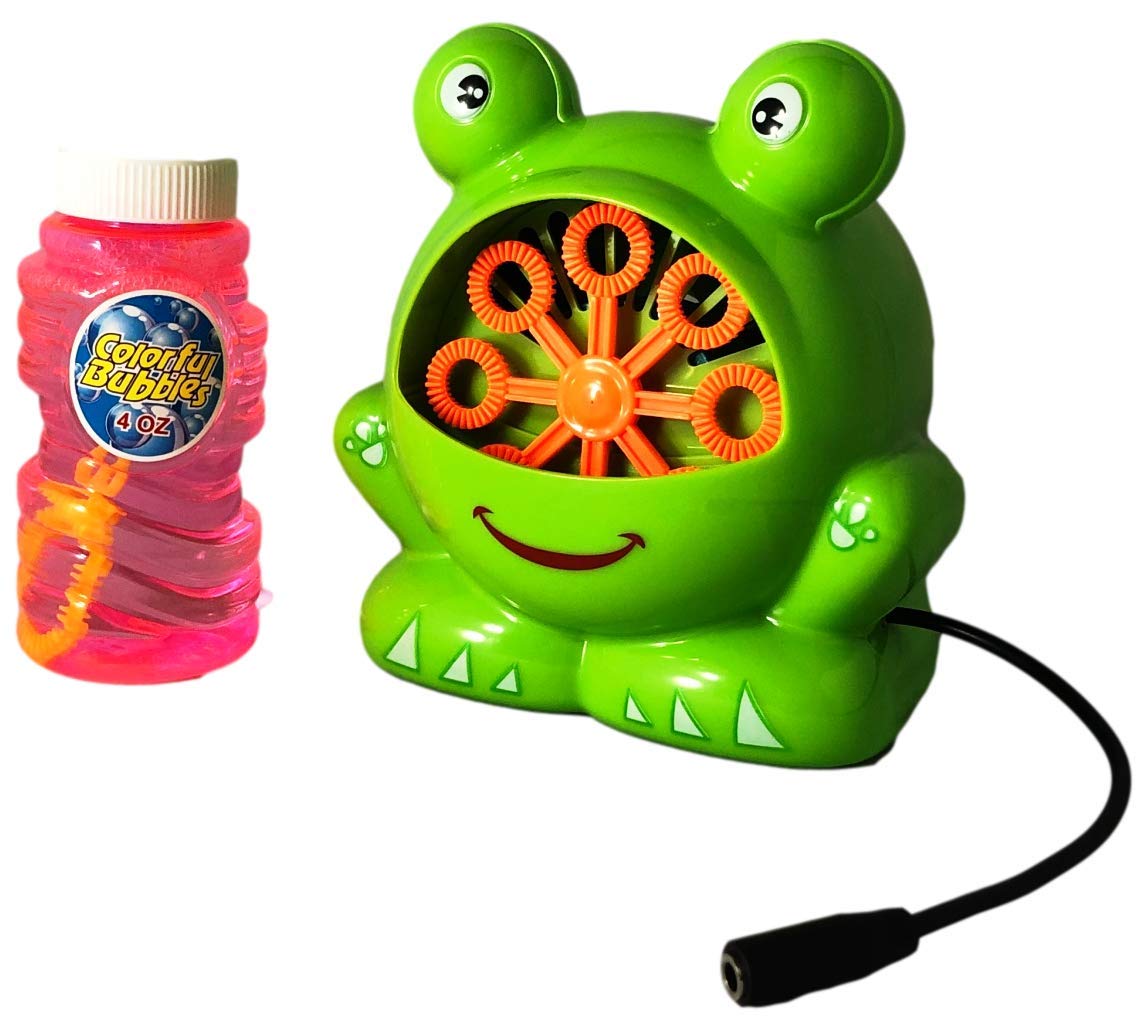 Switch Adapted Bubble Machine for Kids - Special Needs Sensory Toy for Autism & Therapy - Outdoor Play & Indoor Fun for Children with Disabilities
