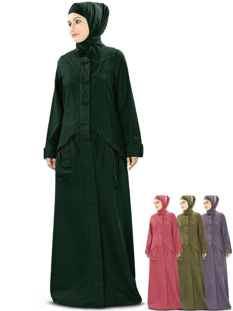 Elegant Aairah Abaya - Modest Islamic Dress for Women - Perfect for Prayer, Mosque, and Special Occasions