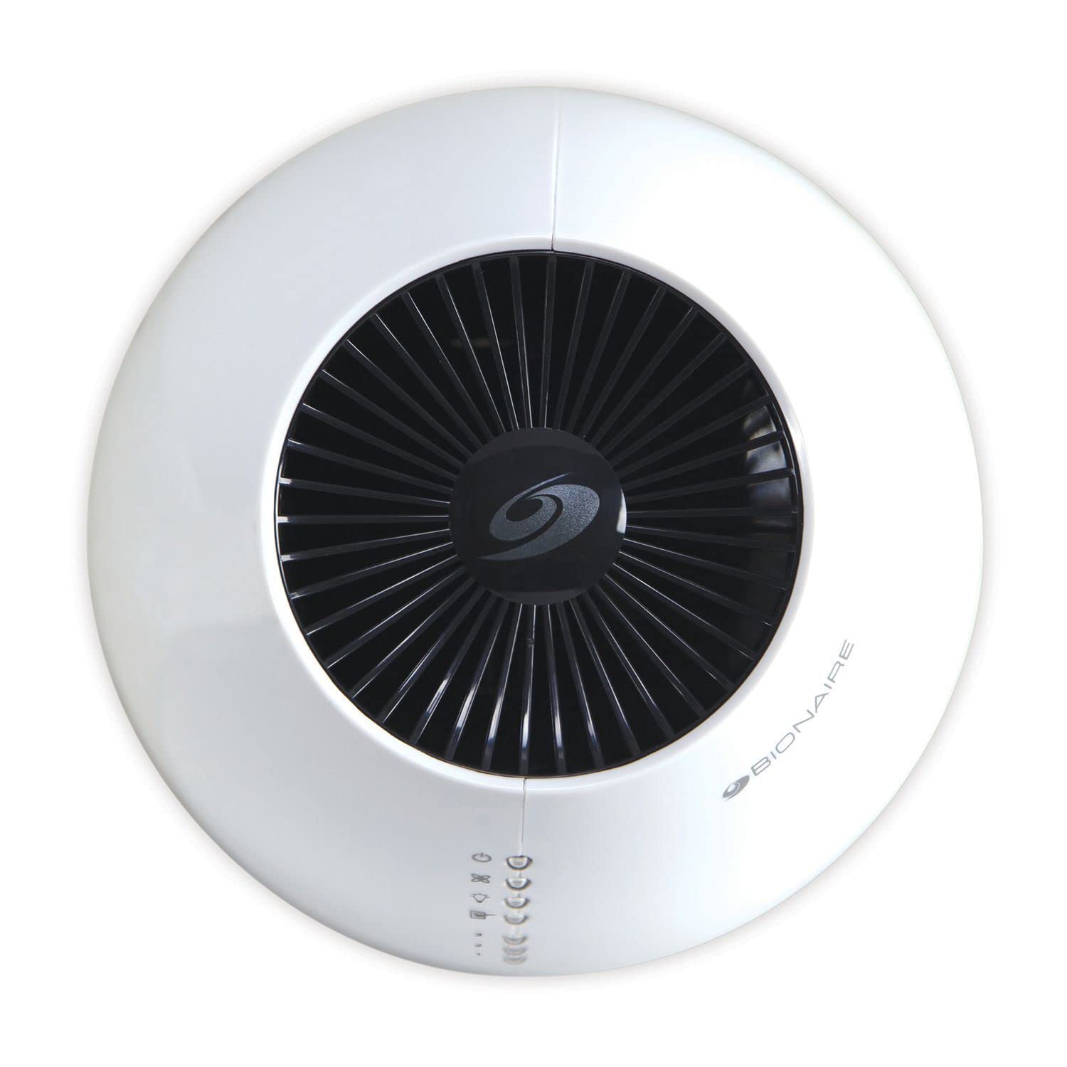 Bionaire Permanent HEPA Air Purifier with Night Light for Bedroom, White - Quiet Air Cleaner for Allergies, Dust, Pet Dander | Ideal for Home, Office & Nursery