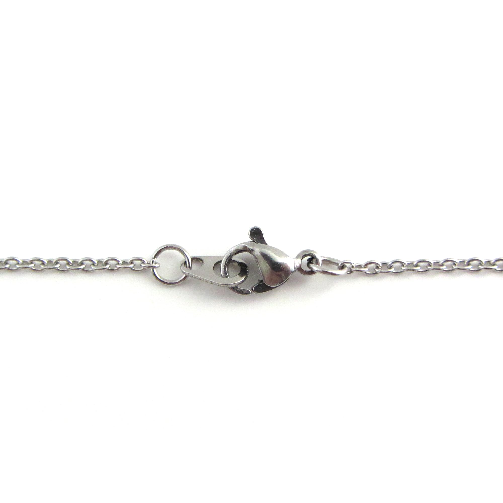 Personalized Stainless Steel Anchor Birthstone Crystal Charm Necklace - Perfect Gift for Birthdays, Anniversaries & Special Occasions