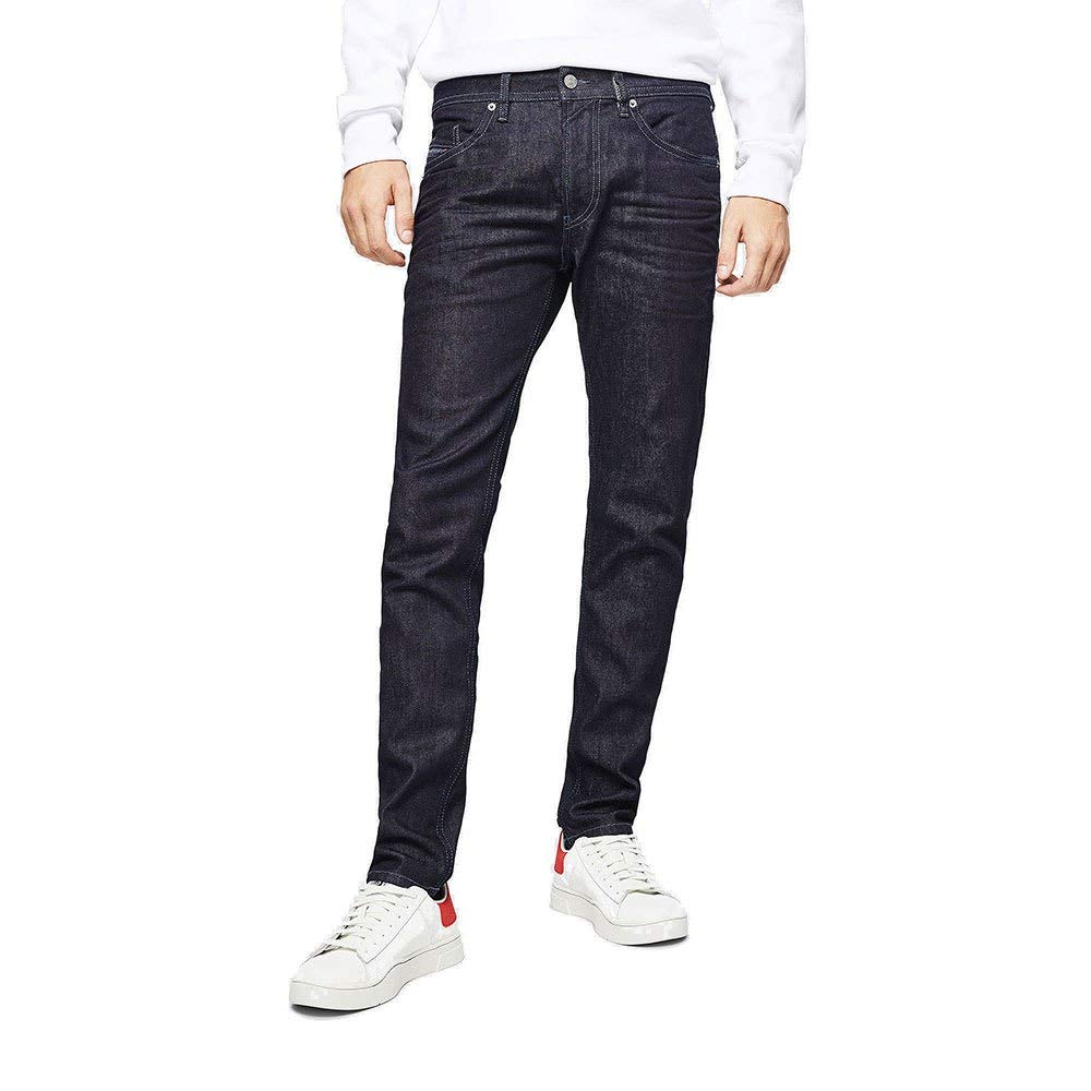 Diesel Thommer 084HN Men's Blue Jeans - Slim Fit Denim Pants for Casual Wear & Street Style