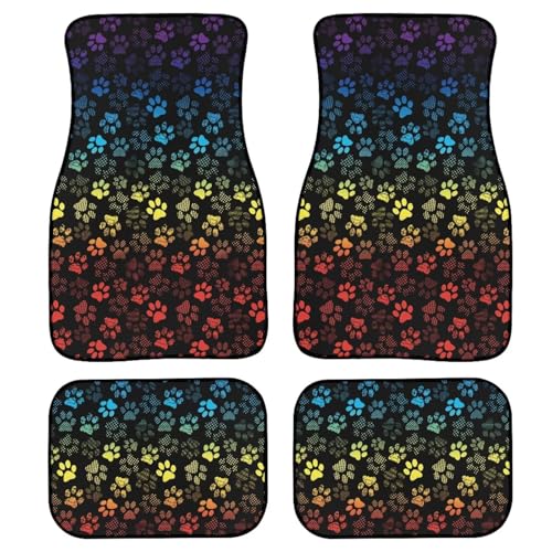Rainbow Dog Paw