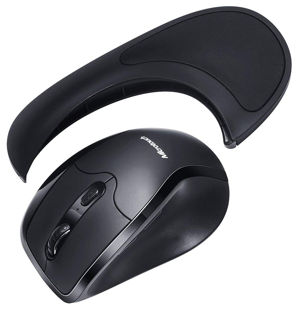 Microtouch NEWTRAL 3 Wireless Mouse - Ergonomic Bluetooth Mouse for Laptop, PC, Mac - Silent Click, Portable Design for Office, Travel & Home Use