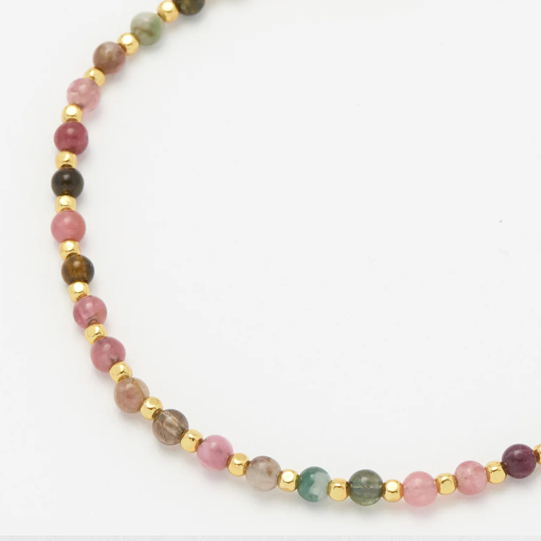 Estella Bartlett Live As You Dream Amelia Bracelet - Gold Plated Tourmaline Jewelry for Women | Elegant Gift for Birthday, Anniversary & Special Occasions