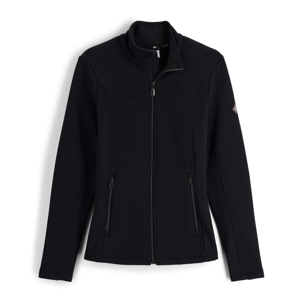 Spyder Women's Encore Full Zip Sweater Jacket - Warm Fleece Pullover for Skiing, Hiking & Outdoor Activities