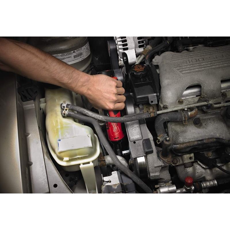 M12 12-Volt Lithium-Ion Cordless 1/4-Inch Ratchet Tool (Tool Only) - Perfect for Automotive Repairs, DIY Projects & Tight Spaces