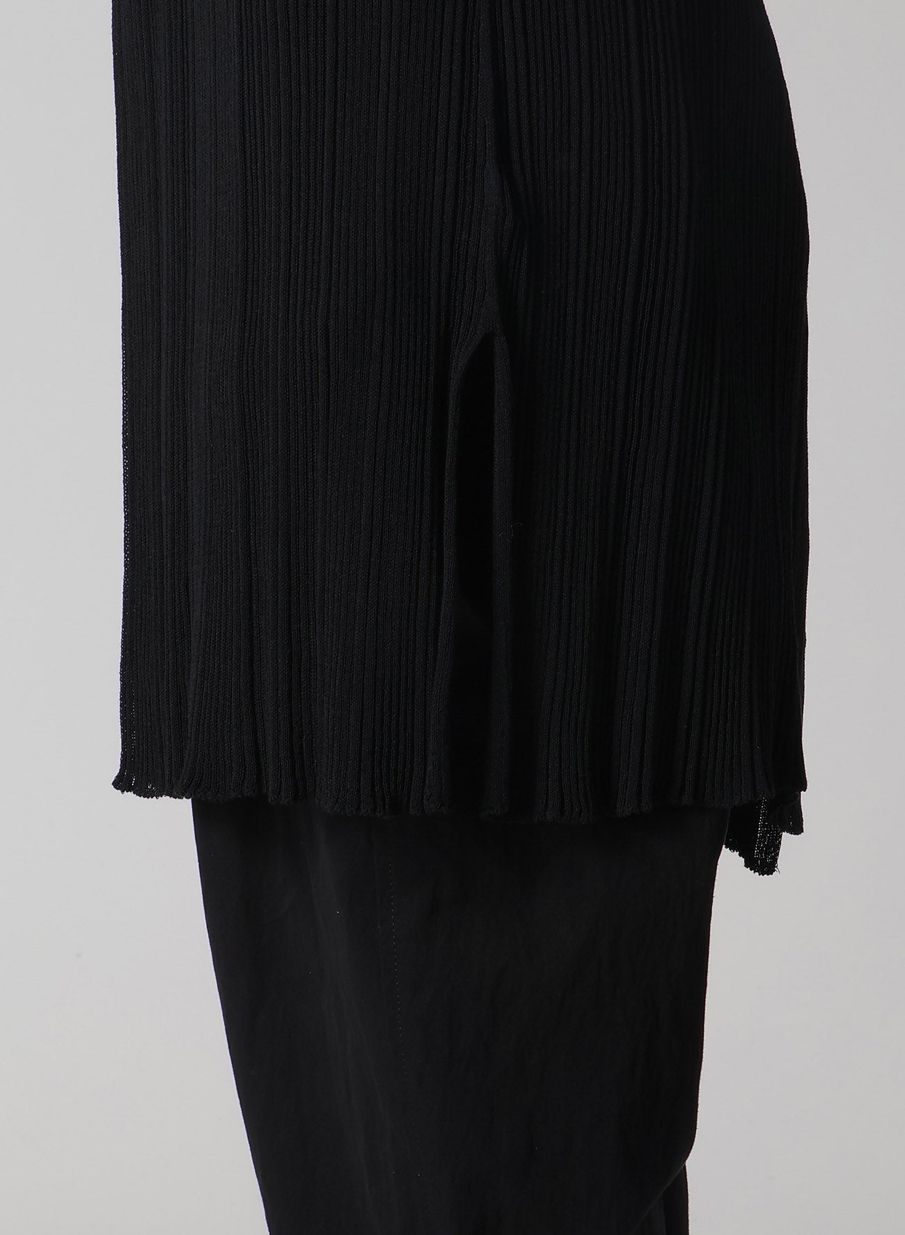 12G2P Random Thin Rib Asymmetric Long Dress - Elegant & Stylish Women's Fashion for Parties, Weddings & Evening Events
