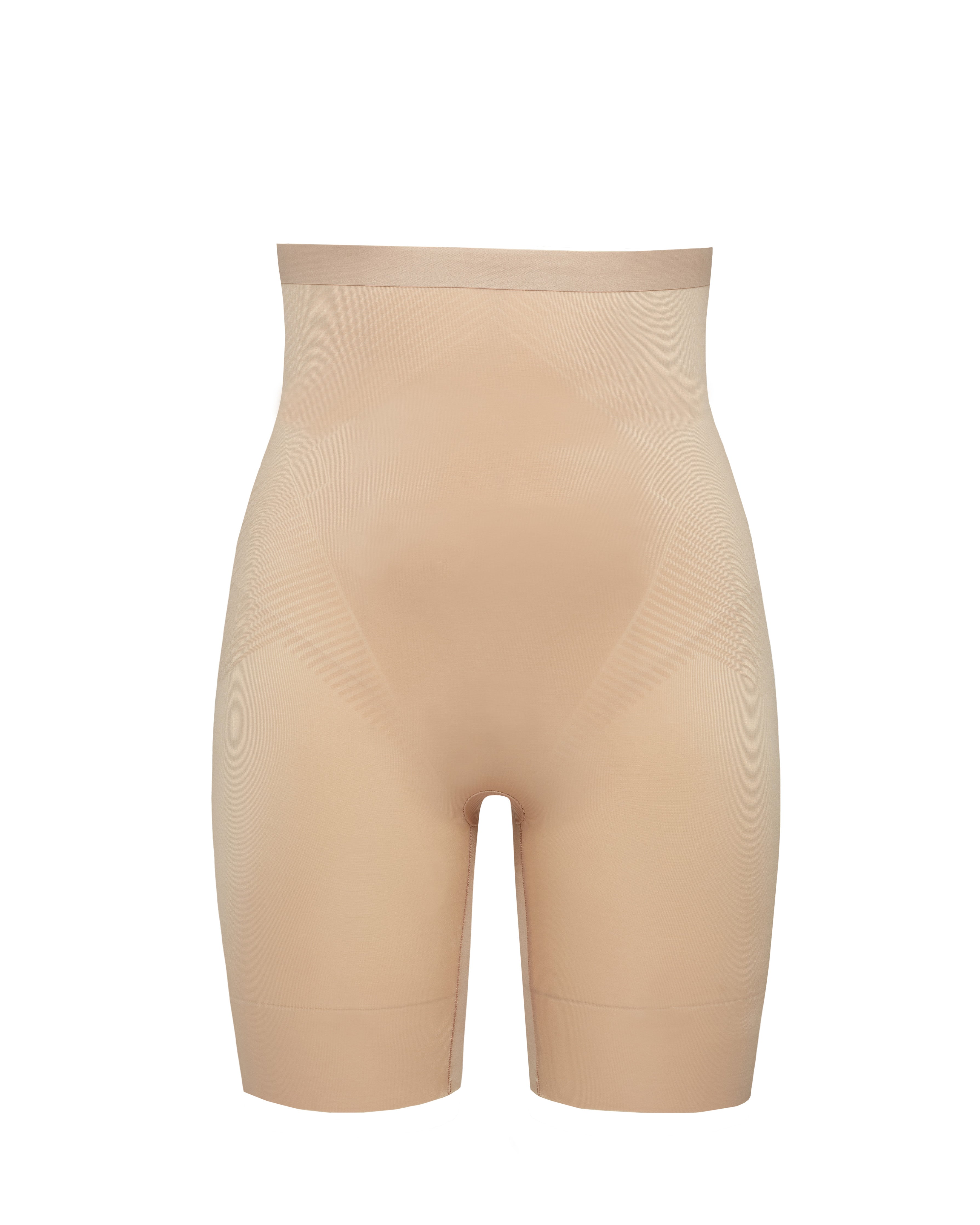 SPANX Shapewear Invisible High Waisted Mid Thigh Shorts - Slimming Body Shaper for Women | Perfect for Dresses, Work & Everyday Wear