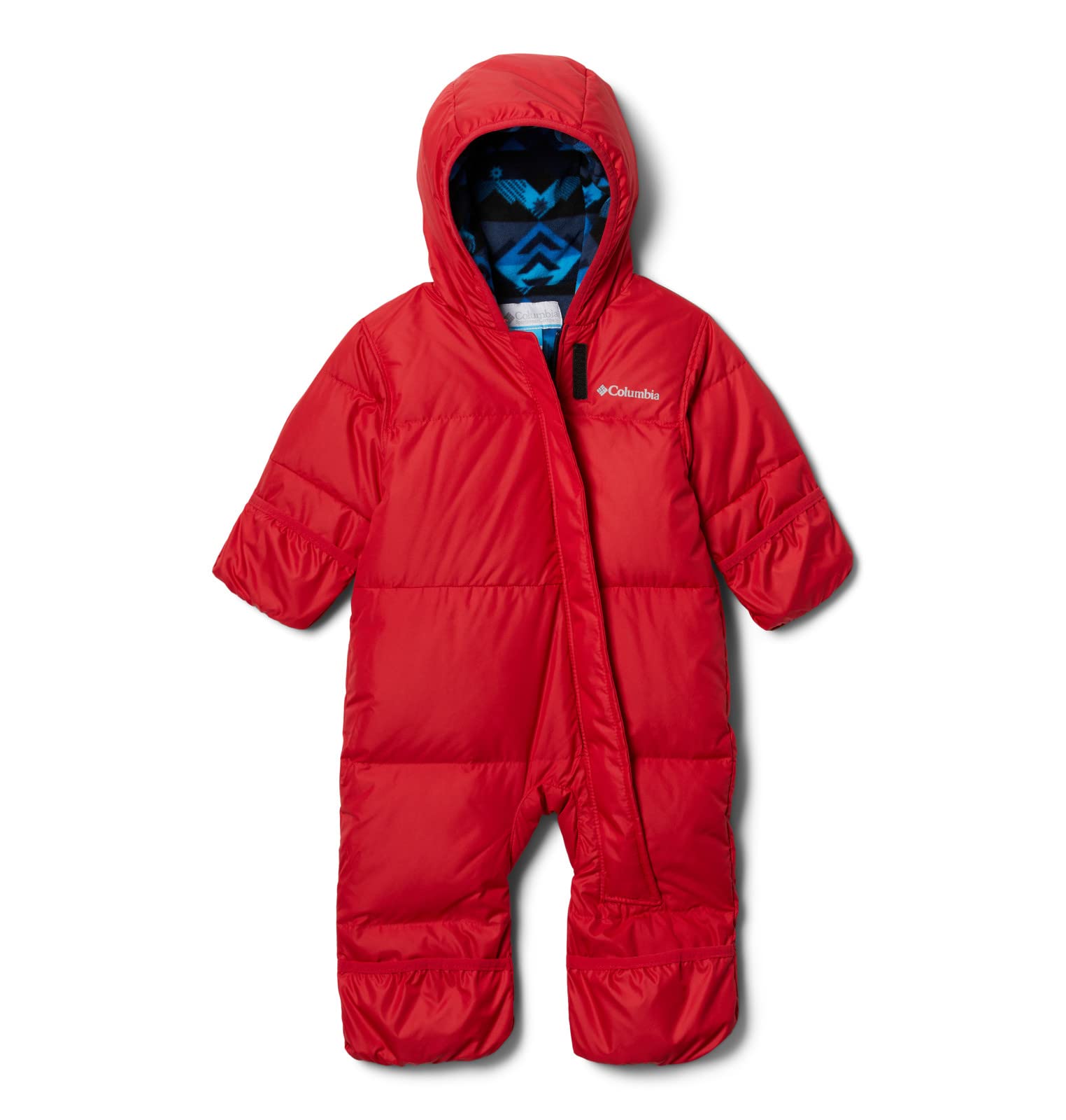 Columbia Baby Boys' Snuggly Bunny Bunting - Warm & Soft Winter Snowsuit for Infants 0-24 Months | Perfect for Outdoor Play, Stroller Walks & Holiday Photos