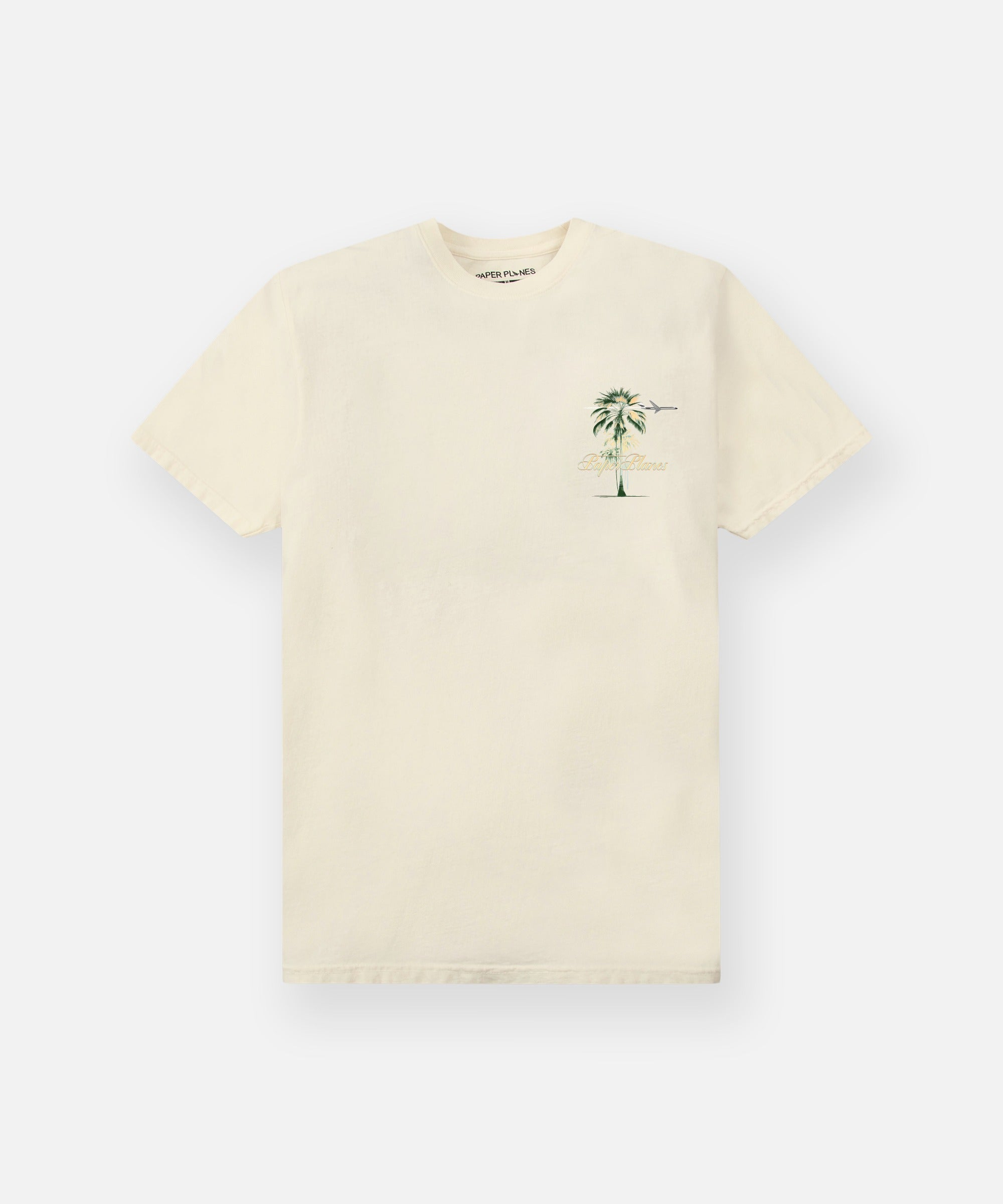 PAPER PLANES Memories of Paradise T-Shirt - Soft Cotton Graphic Tee for Men & Women - Perfect for Beach Vacations, Summer Outfits and Casual Wear