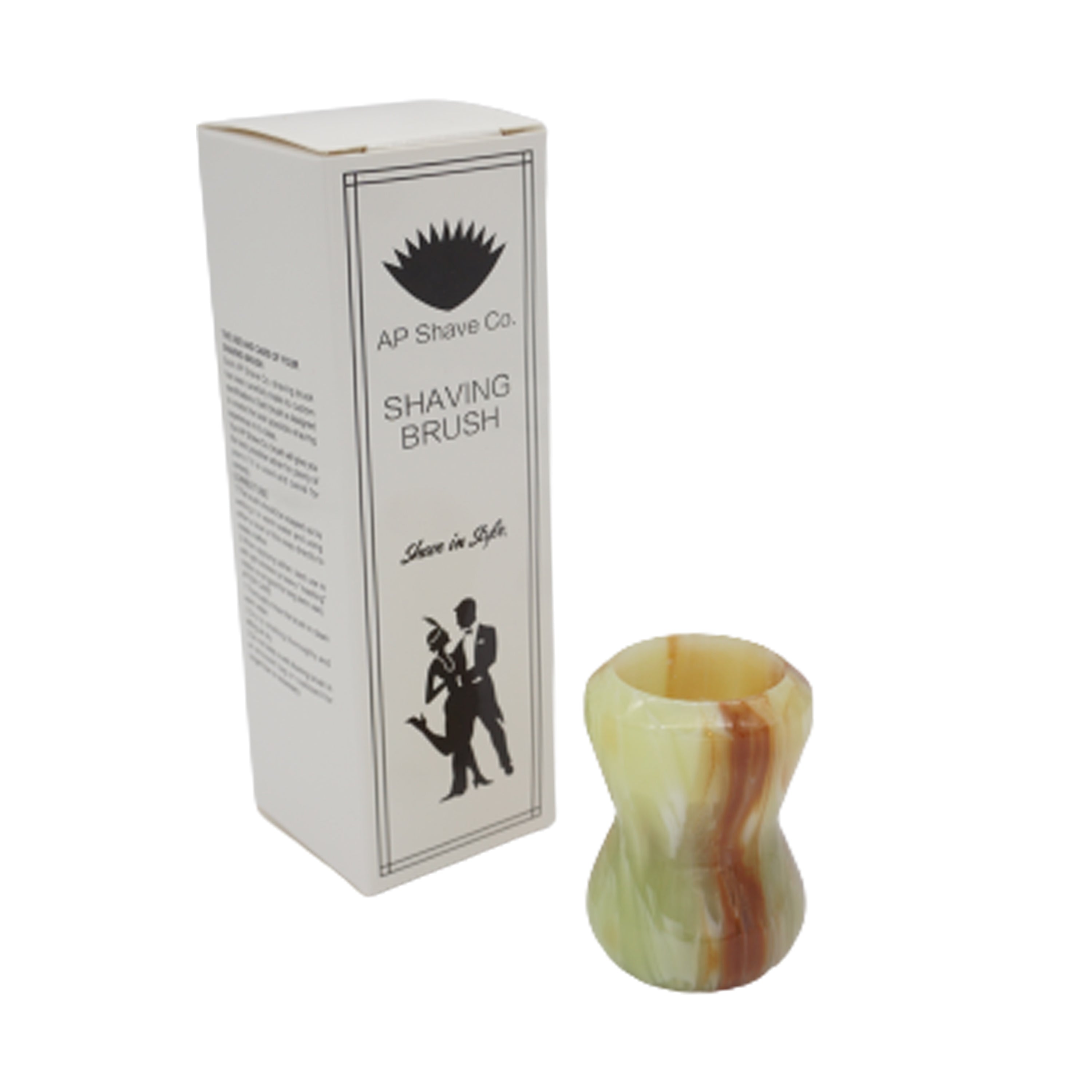 Premium Jade Handcrafted Shaving Brush Handle for Wet Shaving - Fits 24mm & 26mm Knots - Perfect for Barber Shops, Grooming Gifts & Luxury Shaving Kits