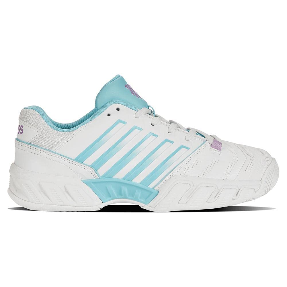 K-Swiss Bigshot Light 4 Kids' Tennis Shoes - Breathable & Lightweight for Junior Players - Perfect for Court Training & Casual Wear