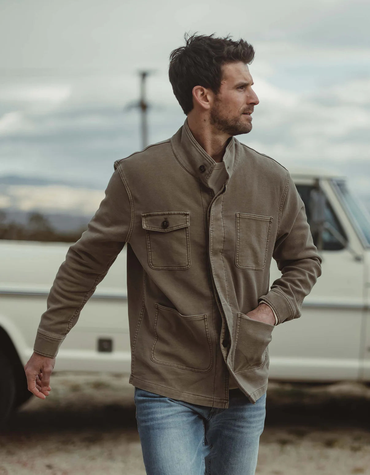 Premium Comfort Terry Chore Coat for Men & Women - Soft Breathable Workwear Jacket - Perfect for Gardening, Farming, and Outdoor Activities