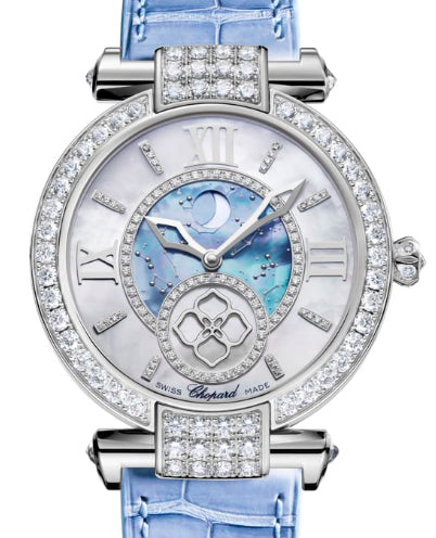 Chopard Imperiale Moonphase Ethical 18K White Gold & Diamond Ladies Watch - Luxury Women's Timepiece for Formal Events & Special Occasions