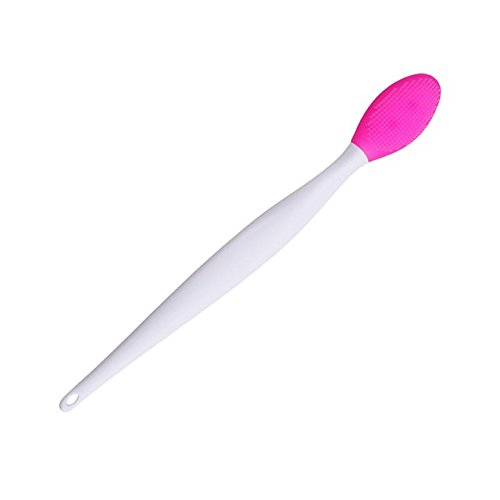 Double Sided Silicone Facial Cleansing Brush - Manual Blackhead Remover & Face Exfoliator for Deep Pore Cleansing | Gentle Skin Care Tool for Acne Prone & Sensitive Skin | Perfect for Daily Skincare Routine & Travel