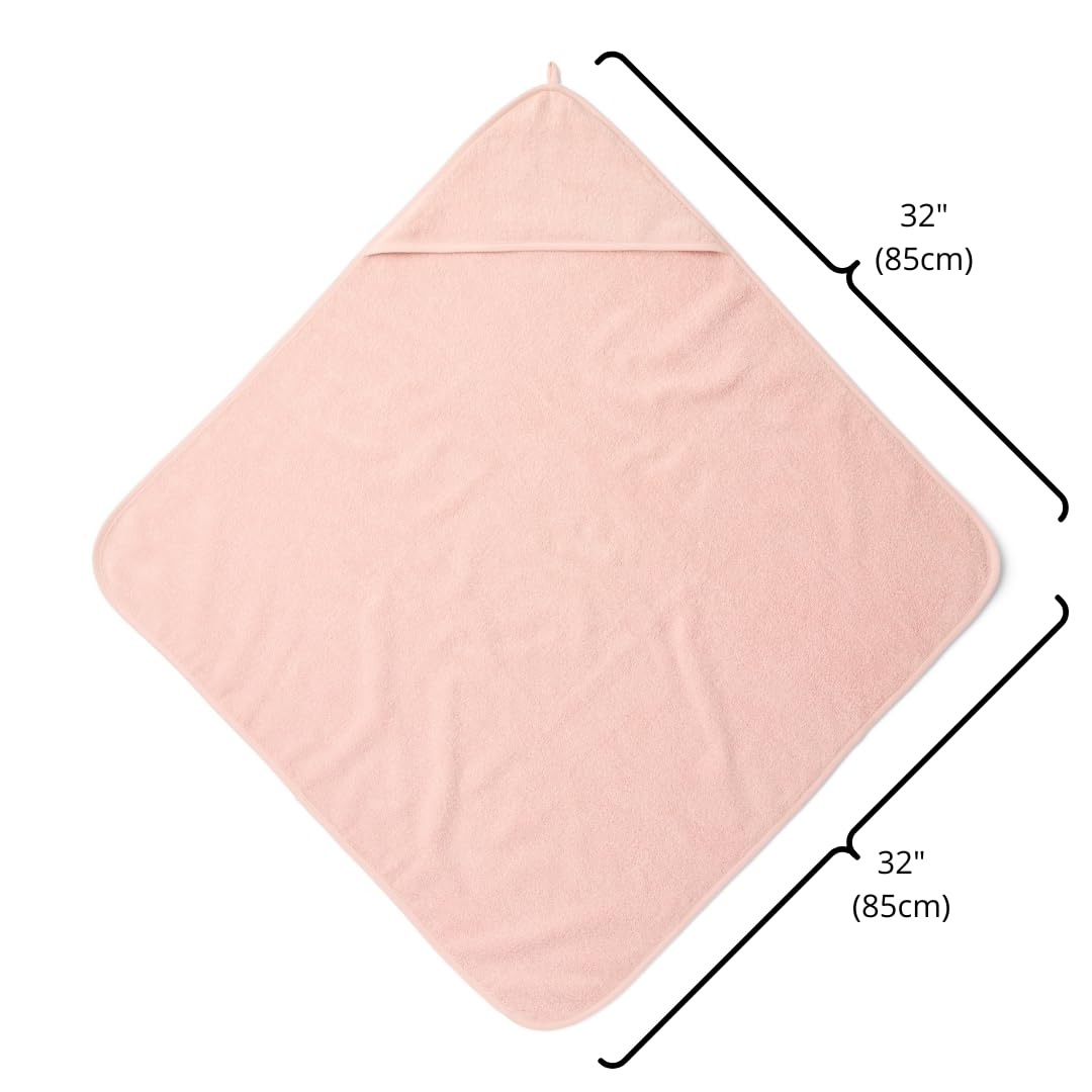 Organic Cotton Baby Hooded Towel - Super Soft & Absorbent 32