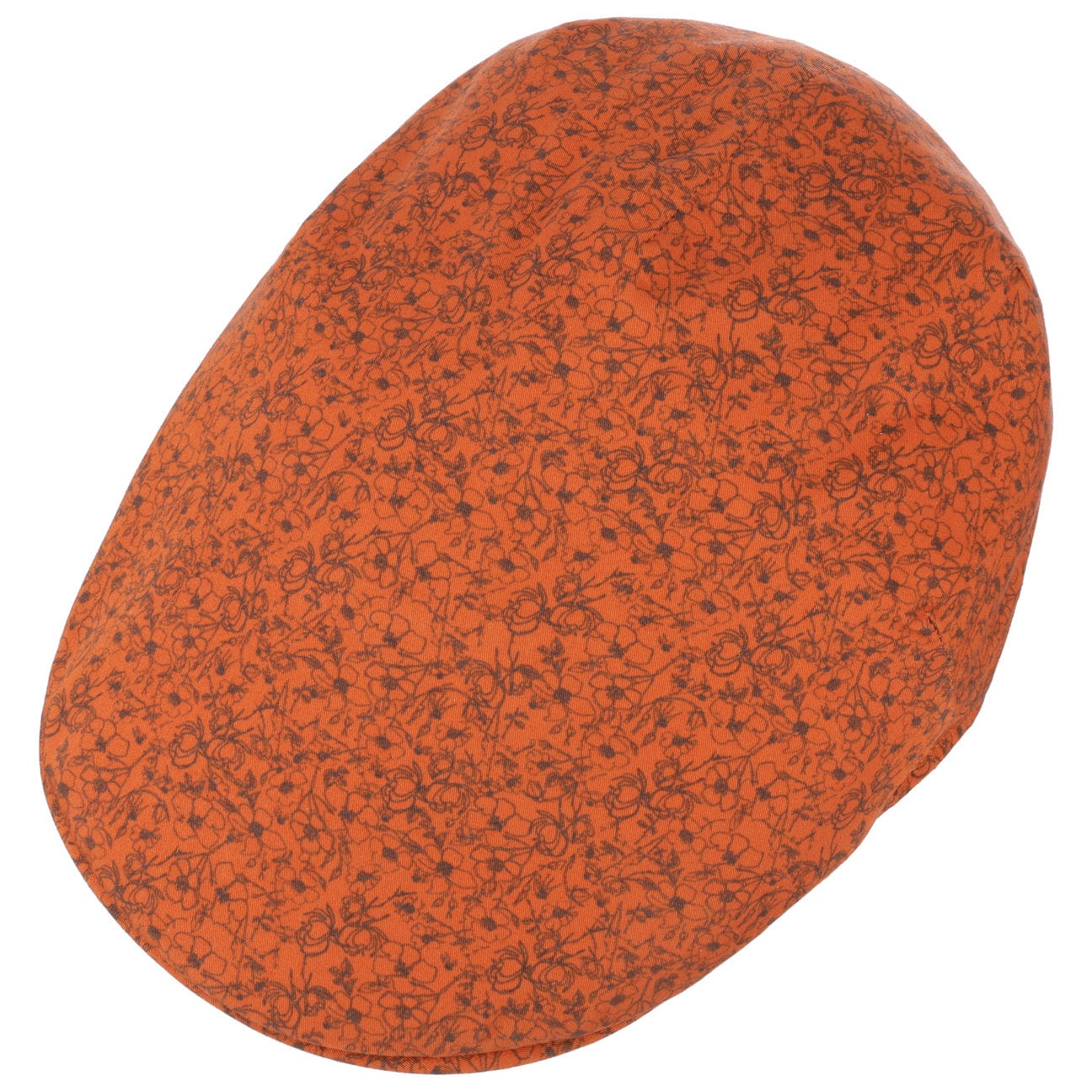 Borsalino Flower Cotton Flat Cap - Stylish & Comfortable Unisex Hat for Men & Women - Perfect for Outdoor Activities, Travel & Fashion