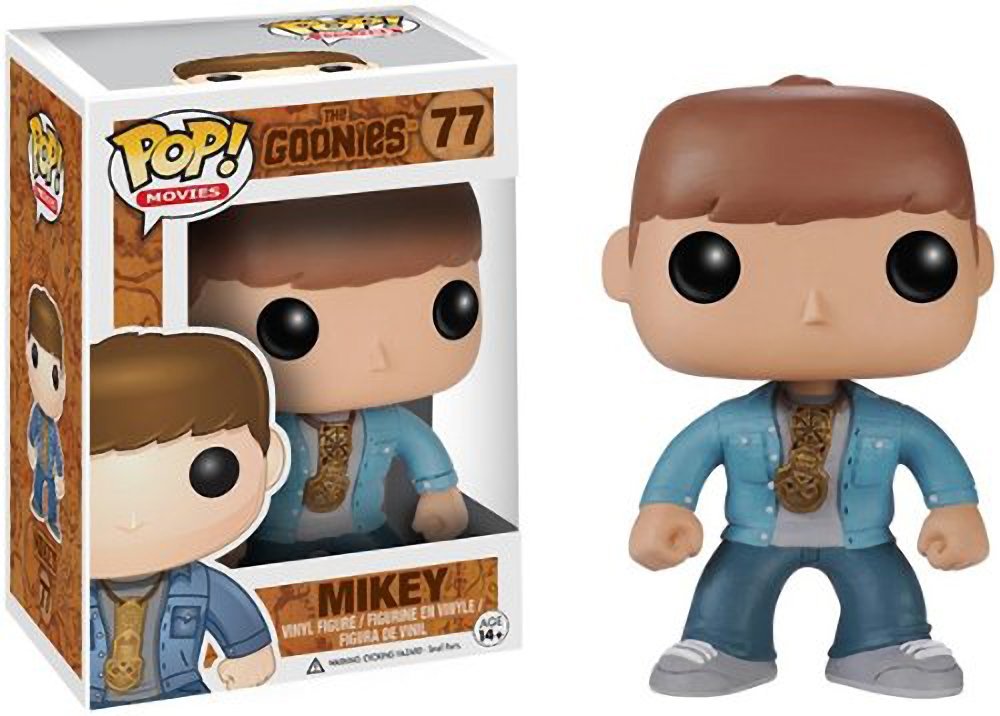 Funko POP Movies: The Goonies Mikey Action Figure Collectible Toy - Perfect for Movie Fans, Gift Giving & Pop Culture Displays