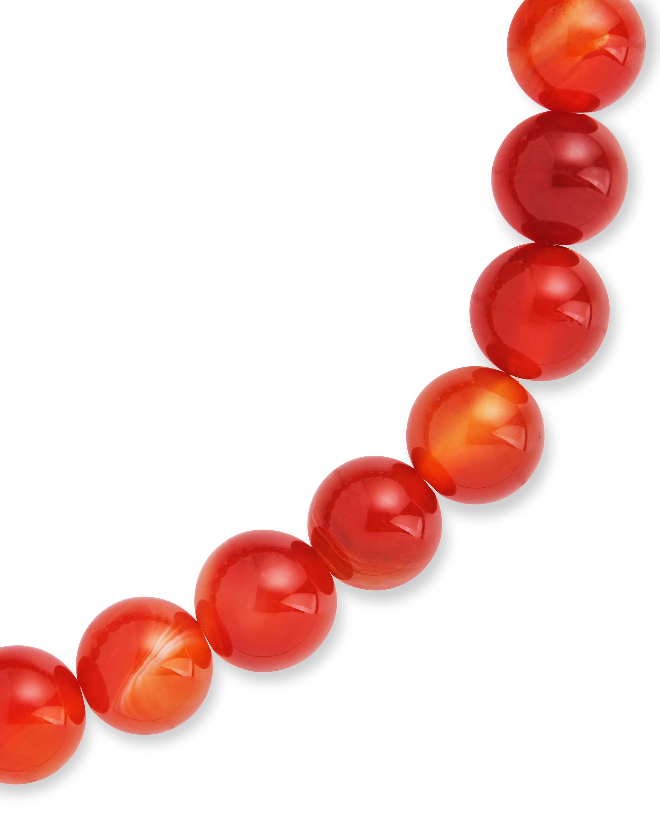 Red Agate Beaded Stretch Bracelet - Handmade Gemstone Jewelry for Women | Perfect for Yoga, Meditation & Boho Fashion