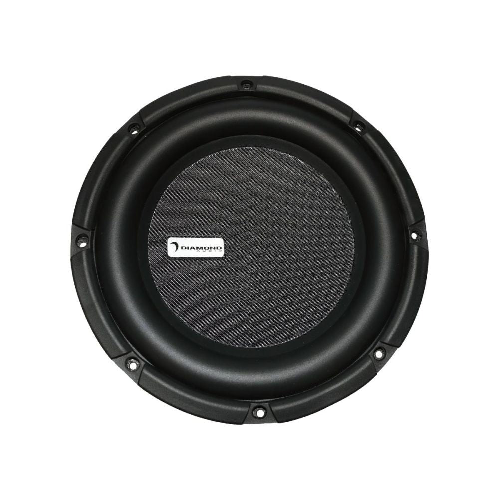 Diamond Audio DES82 250W RMS 8-Inch Dual 2 Ohm Car Subwoofer - Elite Series for Deep Bass | Perfect for Car Audio Systems & Home Theater Setups