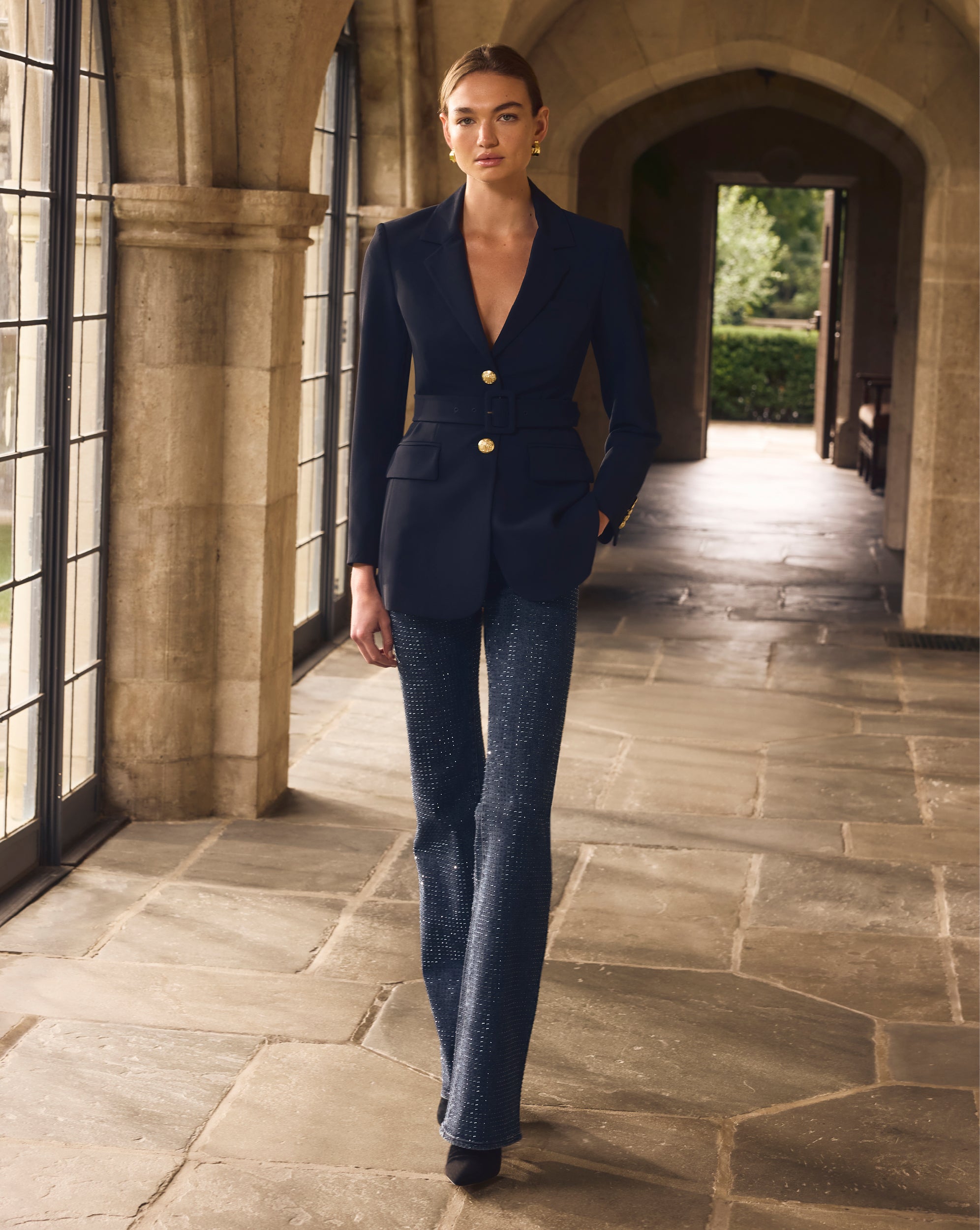 Ryanne Belted Dickey Jacket for Women - Stylish & Comfortable Outerwear for Fall & Winter | Perfect for Casual Outings, Office Wear & Travel