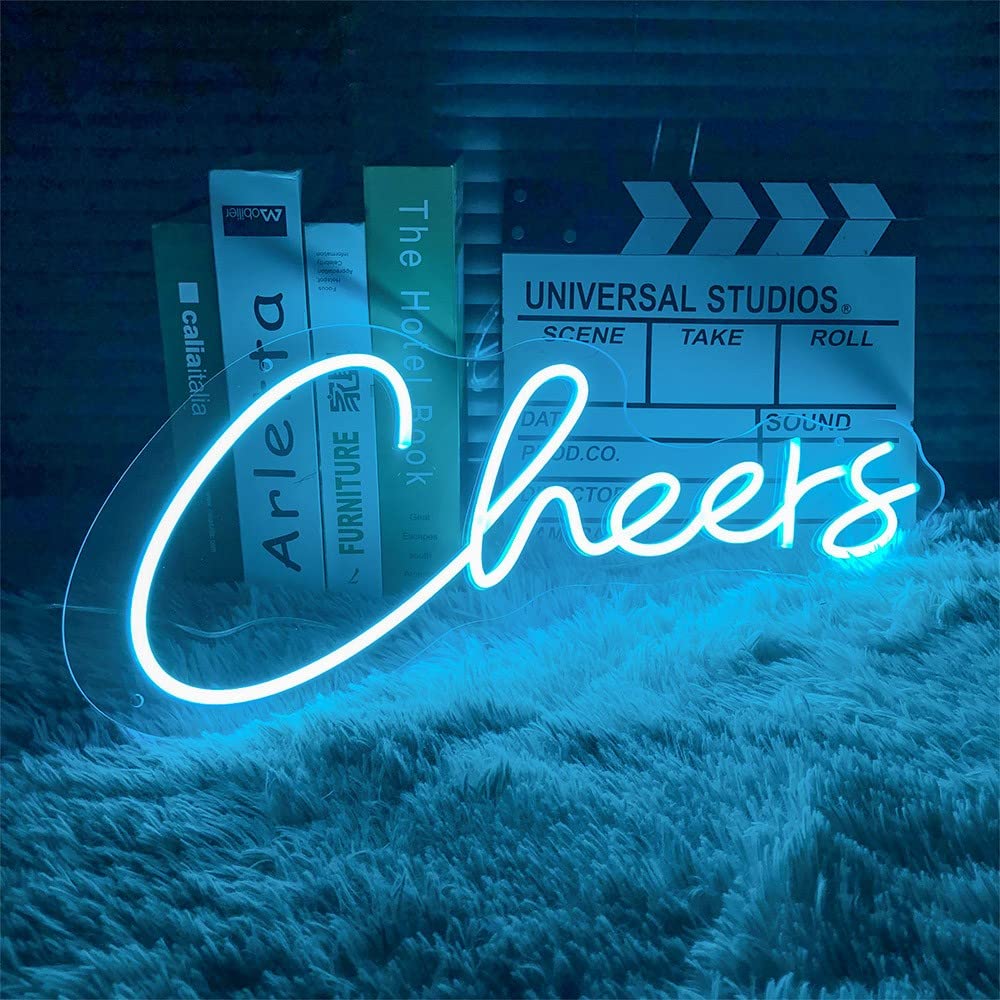 Custom LED Neon Sign - Personalized Ice Blue 35