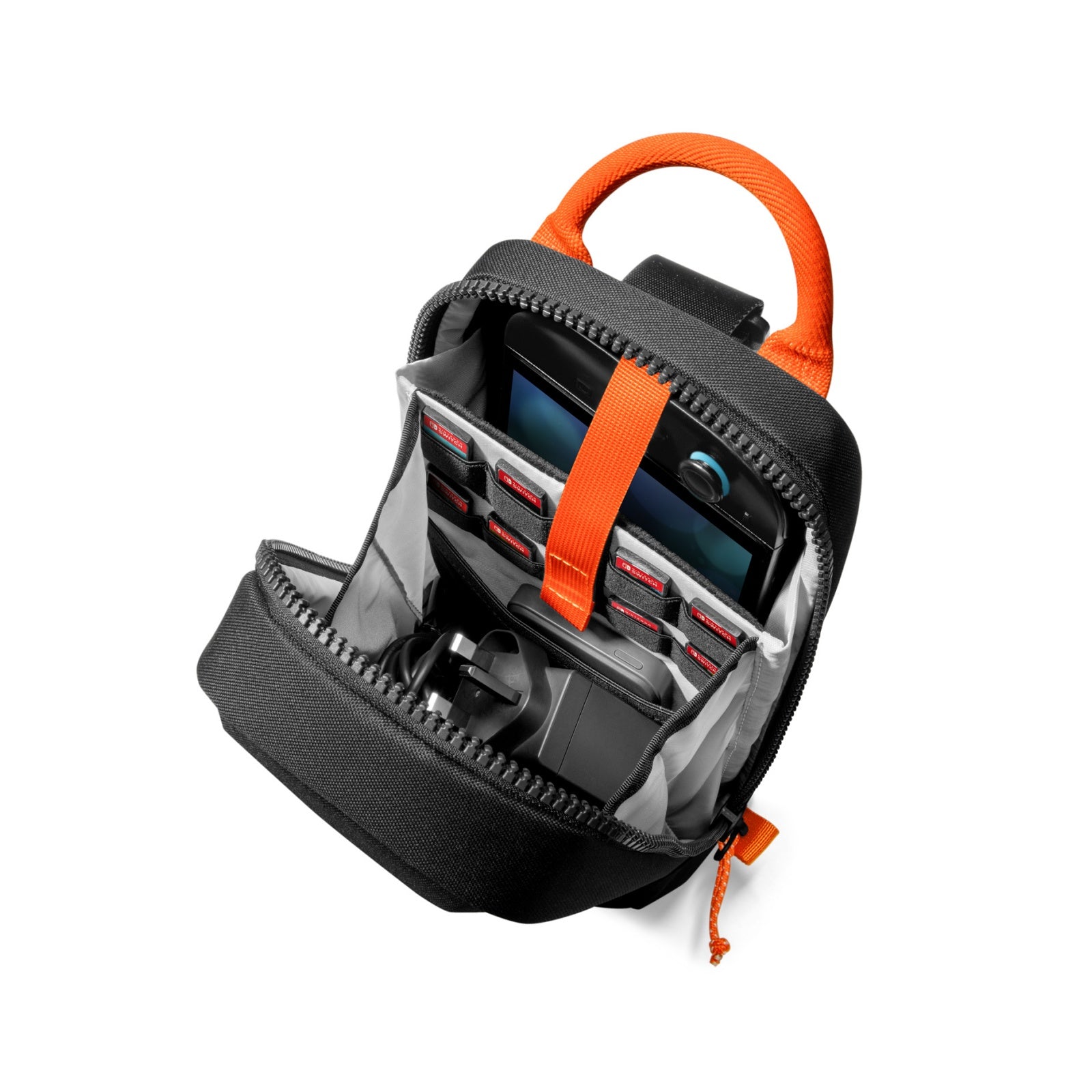 GameOn G49 Nintendo Switch 2 Sling Bag - Compact & Water-Resistant Carrying Case for Switch Console & Accessories - Perfect for Travel, Commuting & Gaming On-The-Go