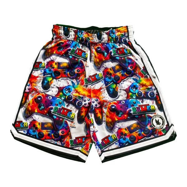 Boys Gamer Flow Shorts - Comfortable Athletic Shorts for Teen Gamers - Perfect for Gaming, Esports, and Casual Wear