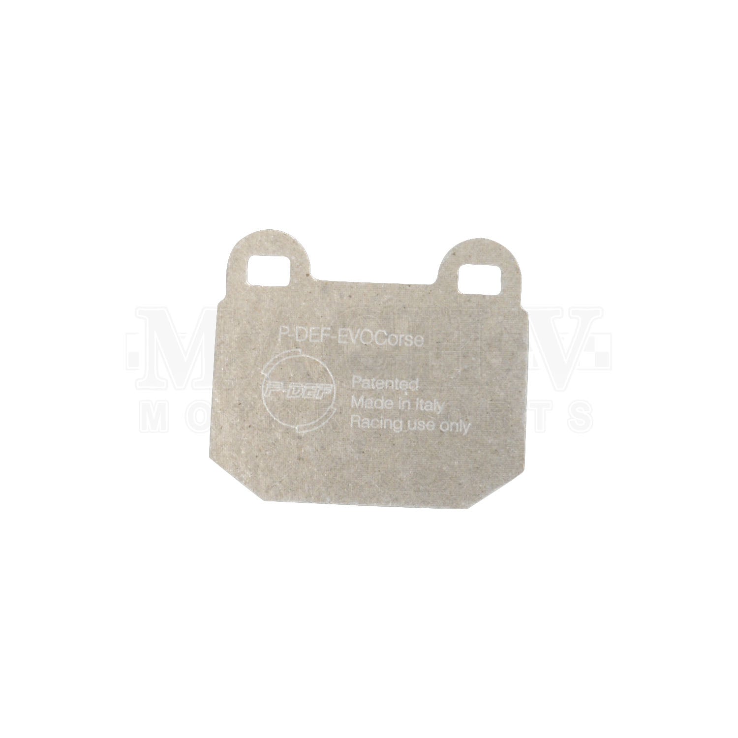 Evo Corse High Performance Brake Pad Heat Shields for Subaru STI 2015-2017 - Perfect for Track Days & High-Speed Driving