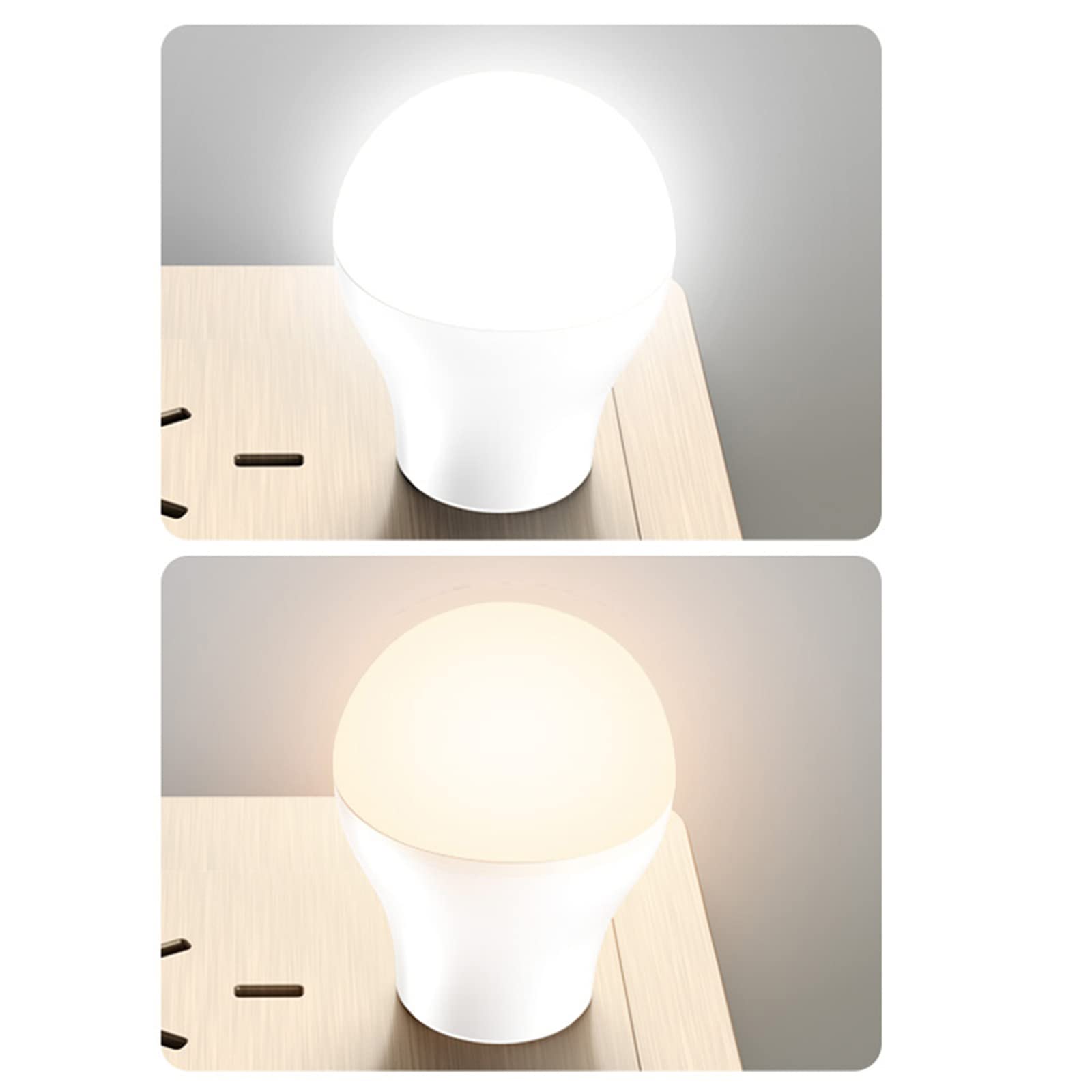 USB LED Reading Light - Flexible Eye-Care Book Lamp for Computer, Night Light for Kids Room, USB Plug-in Desk Lamp for Study, Office & Bedside Use