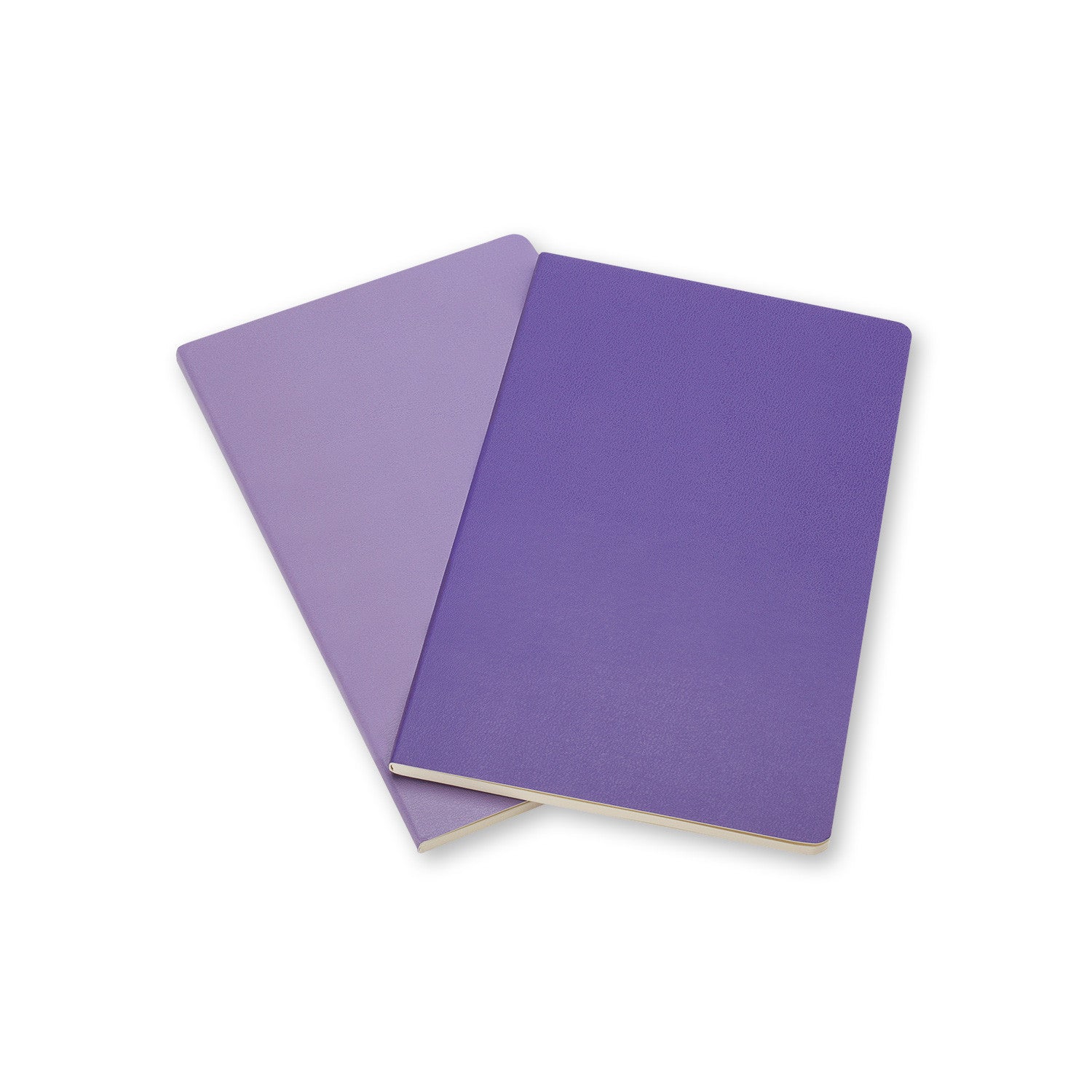 Premium Moleskine Volant Plain Notebook Set of 2 - Large Size (5
