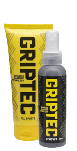 Griptec Handgrip Paste & Remover Combo Kit - Non-Slip Grip Enhancer and Adhesive Remover for Sports, Gym, Weightlifting, and Rock Climbing