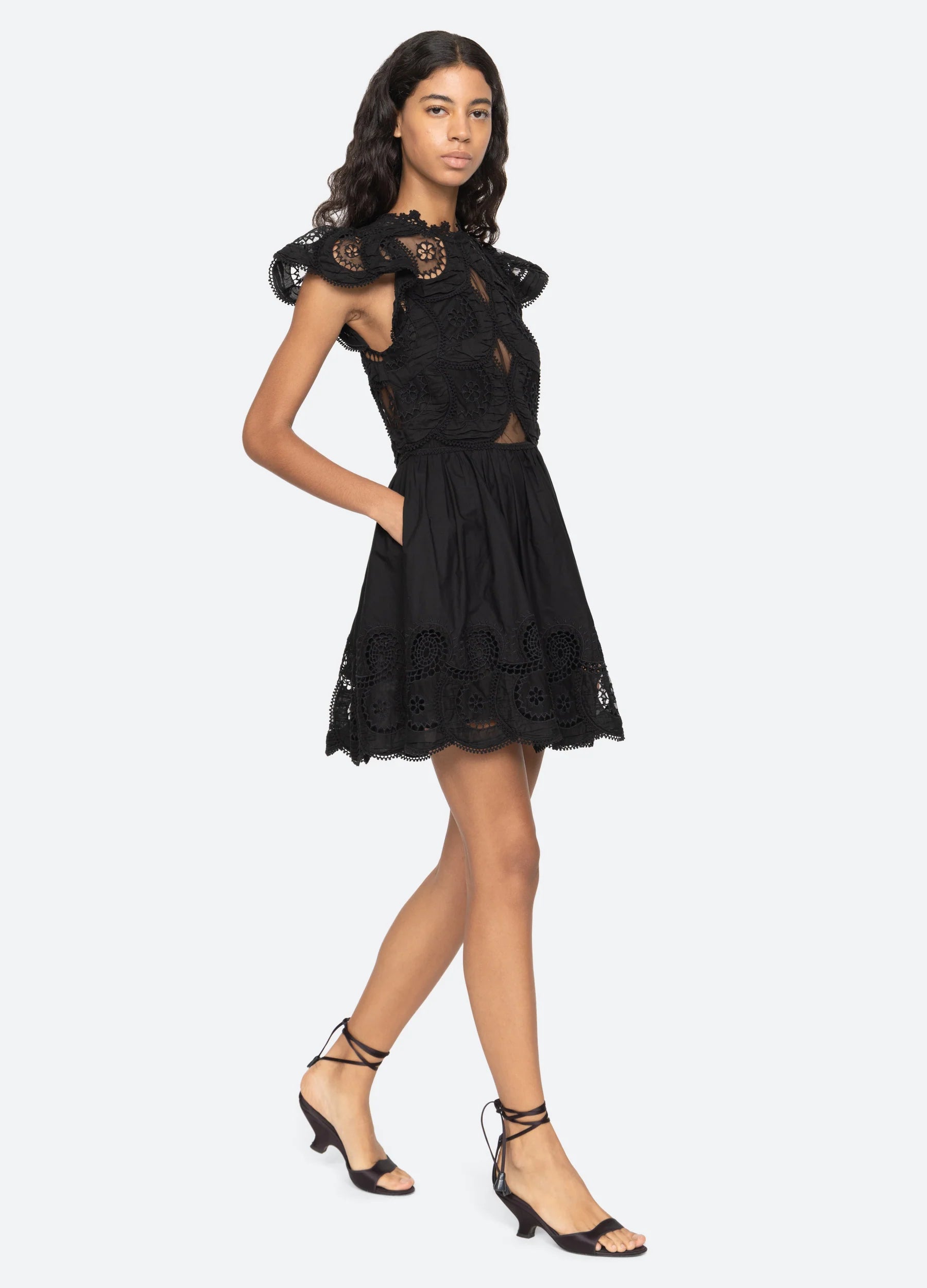 Drea Mini Dress for Women - Elegant Black Party Dress for Night Out, Club, Date Night, and Special Occasions