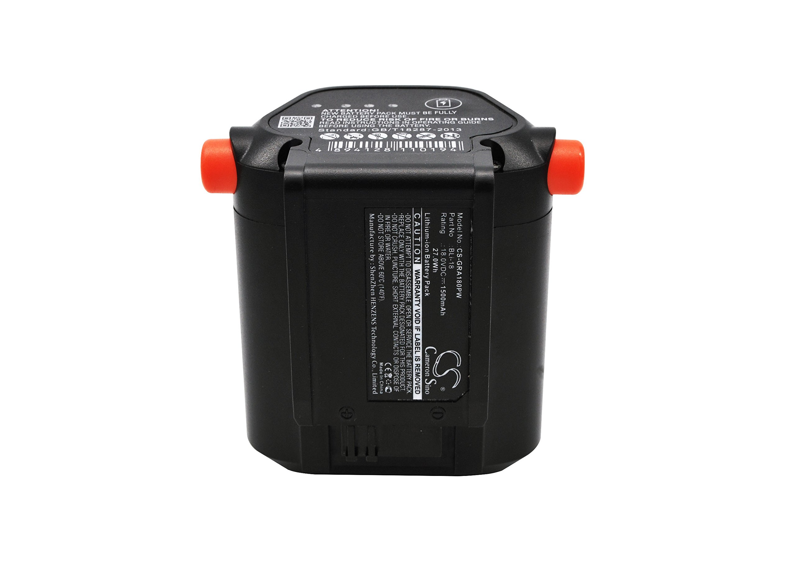 GARDENA Replacement Battery for Accu Hedge Trimmer Models Li-18/50, TCS Li-18/20, THS Li-18/42, EasyCut Li-18/23 - Compatible with High Delimber, Telescopic & ComfortCut Trimmers - Perfect for Garden Maintenance & Landscaping