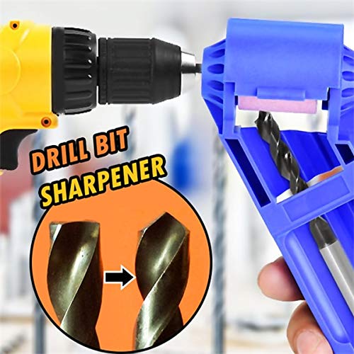 Premium Diamond Drill Bit Sharpener Kit - Electric Multi-Function Grinding Machine for Angle Drill Bits & Abrasive Tools (Yellow) - Perfect for Jewelry Making, Metalworking & DIY Home Projects