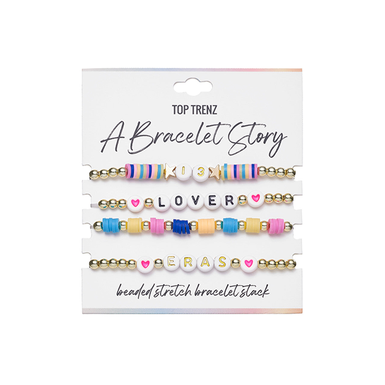 Eras Beaded Stretch Bracelets for Women - Adjustable Handmade Friendship Bracelets - Perfect for Gifts, Parties, and Everyday Wear