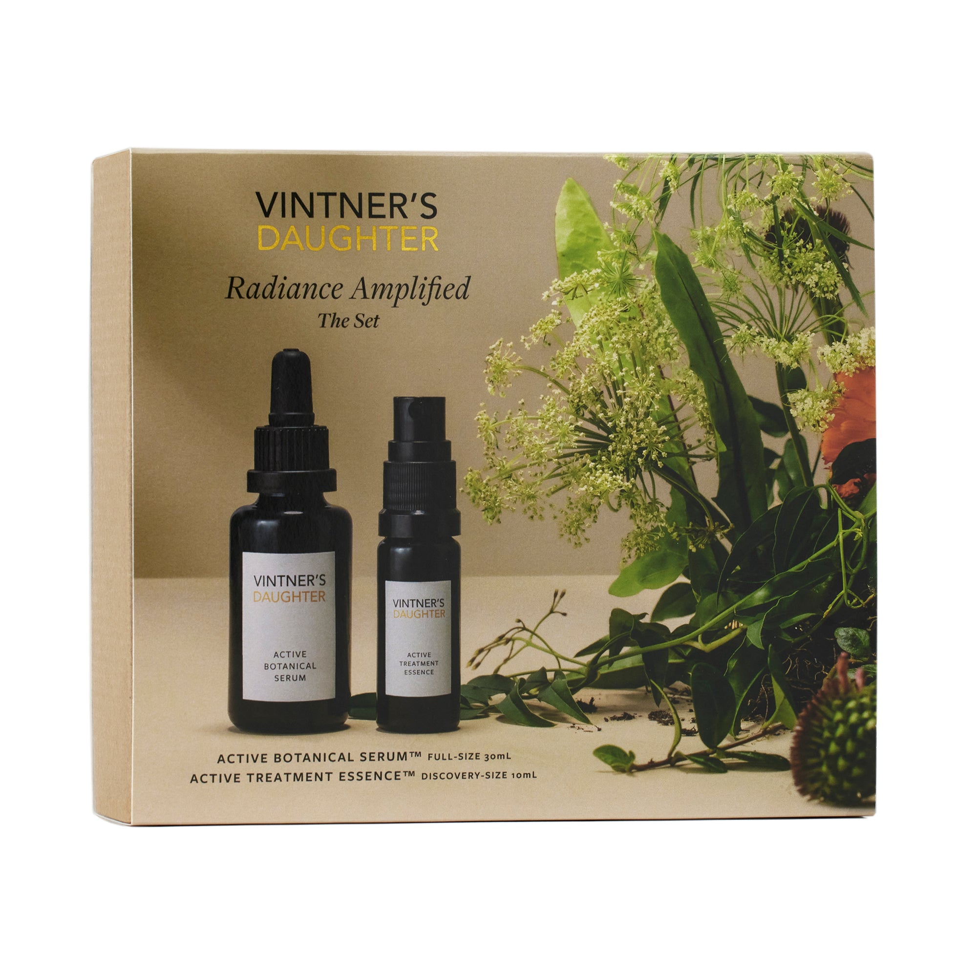 Radiance Amplified Set - Brightening Skincare Kit for Glowing Complexion | Perfect for Daily Routine & Special Occasions