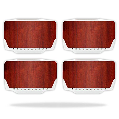 MightySkins Compatible with Blade Chroma Drone Battery (4 Pack) - Wood Grain Vinyl Wrap Skin Cover Sticker - Perfect for Drone Protection & Customization - Cherry Wood Design