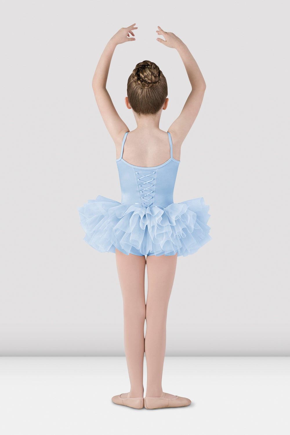Girls Mirella Lace Up Back Tutu Dress - Elegant Princess Costume for Birthday Parties, Dance Recitals & Special Occasions