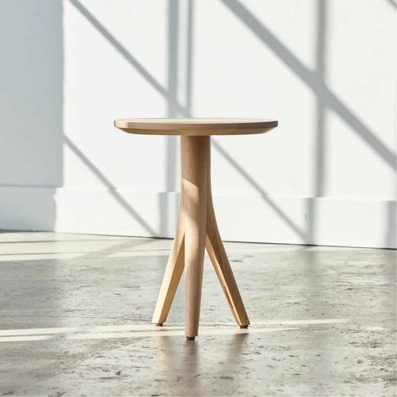 Modern Side Table - Small End Table with Storage Shelf, Nightstand for Bedroom, Living Room, Coffee Table Accent - Wooden Side Table for Home Decor, Office, Dorm