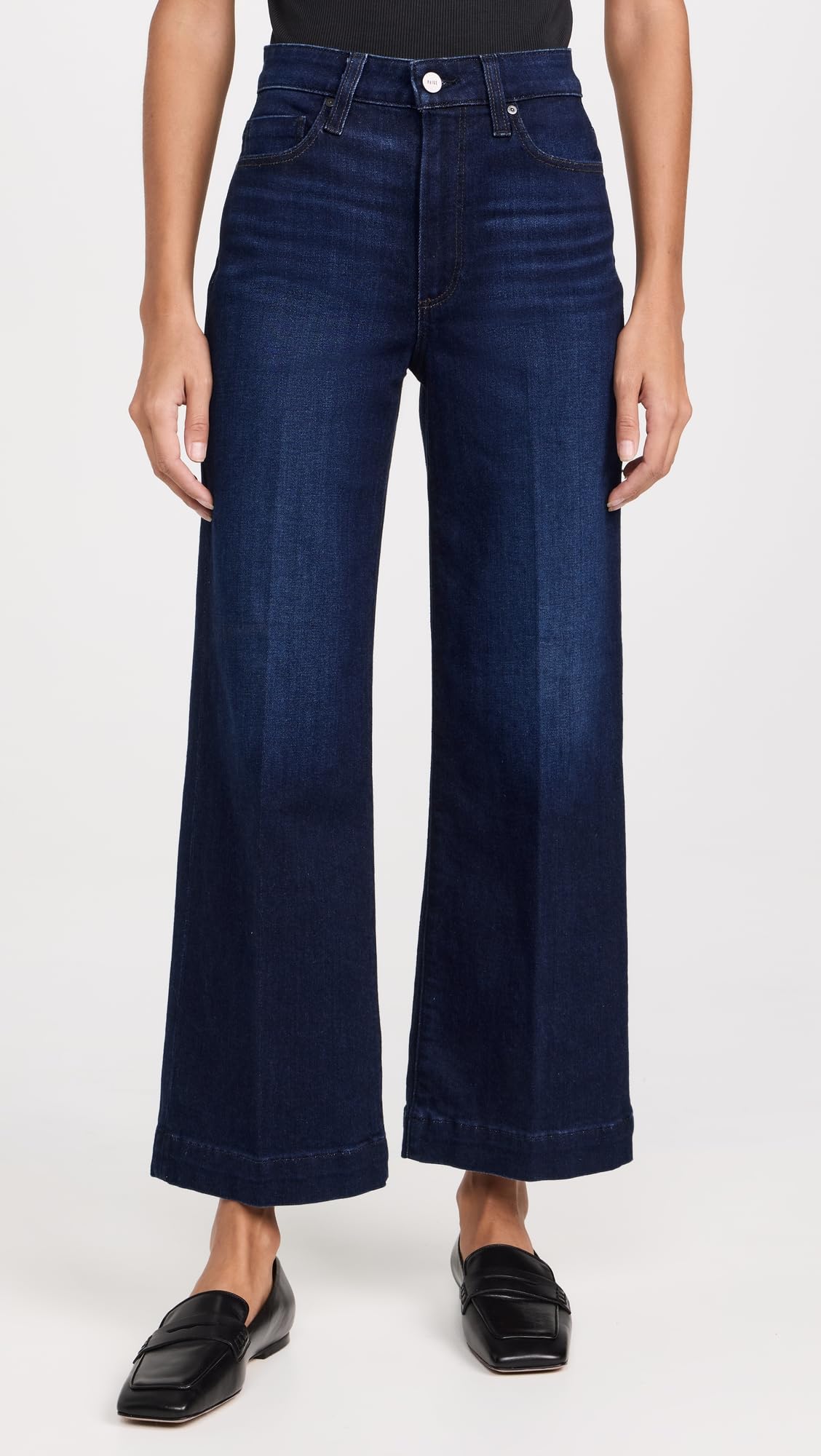 PAIGE Women's Anessa Starboard High-Rise Skinny Jeans - Stretch Denim for Comfort & Style | Perfect for Casual Outfits & Night Out Looks