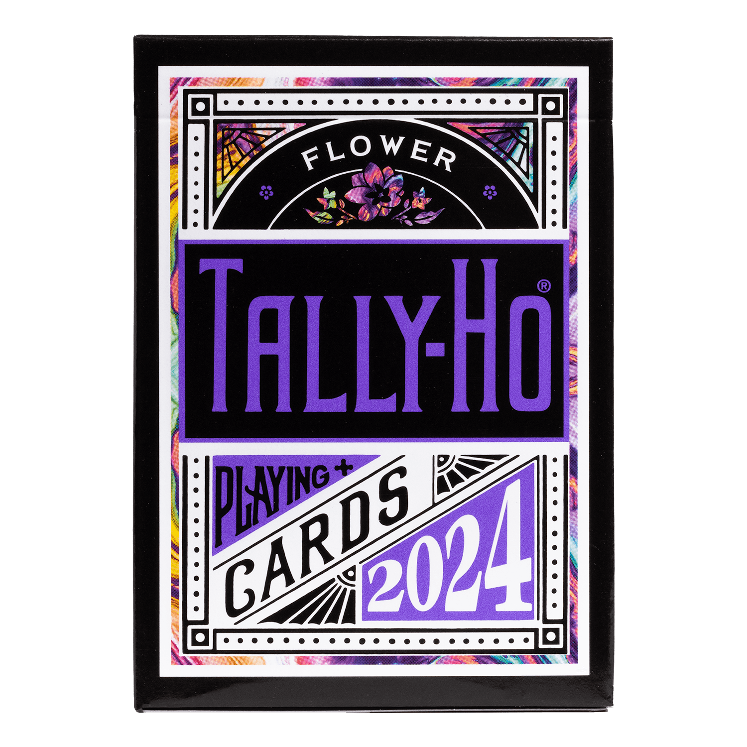 Tally Ho Flower Playing Cards - Premium Poker Deck for Magic Tricks, Cardistry & Game Nights - Perfect for Card Games, Collectors & Professional Performers