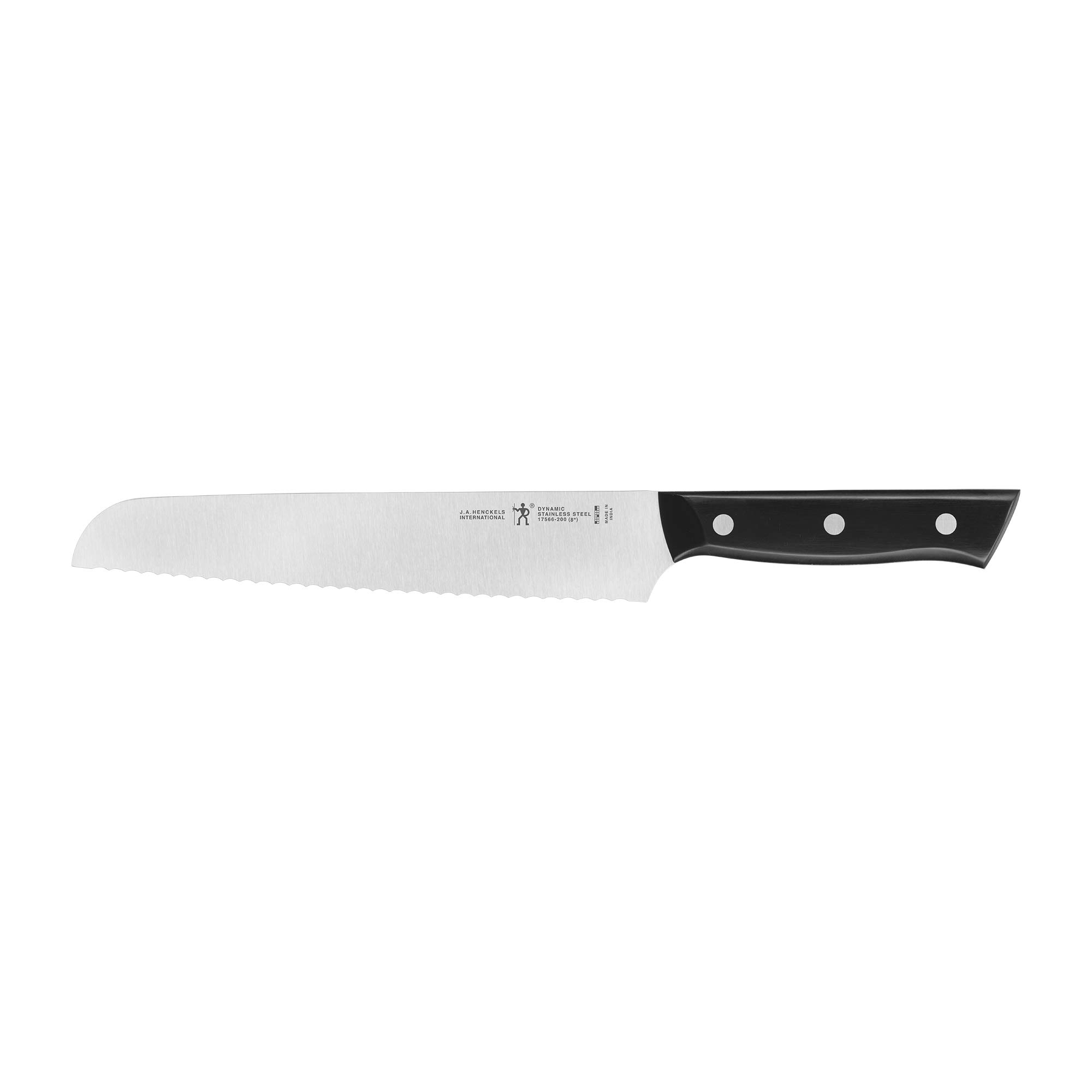 HENCKELS Dynamic 8-inch Razor-Sharp Bread Knife - German Engineered Stainless Steel Cake Knife with 100+ Years of Mastery - Perfect for Slicing Bread, Cakes, Pastries and Baked Goods