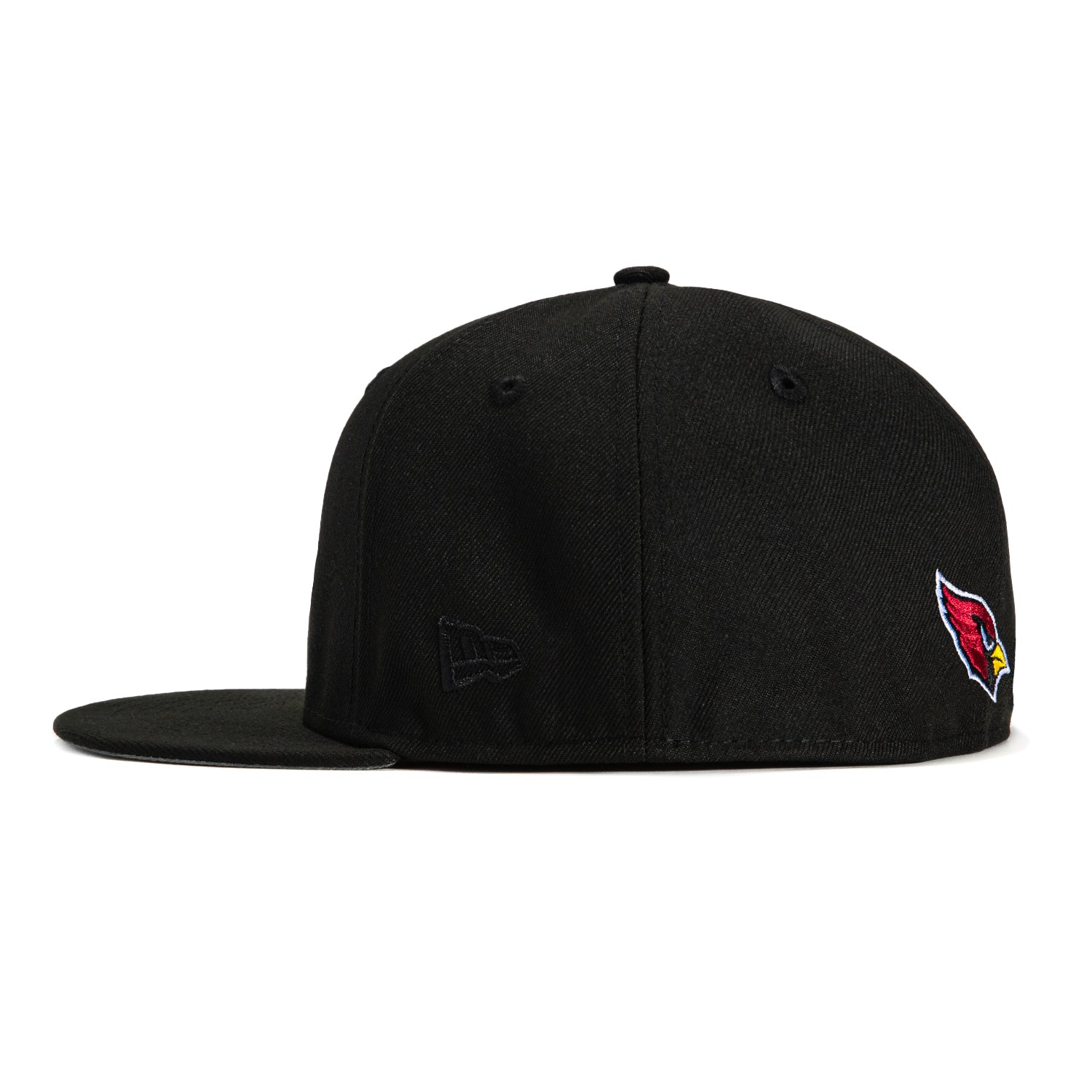 New Era 59Fifty Arizona Cardinals NFL Team Logo Snapback Hat - Black, Red & Gold Adjustable Fitted Cap for Men & Women - Perfect for Game Day, Sports Events & Streetwear Fashion