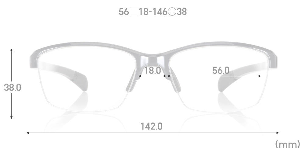 JINS Switch Sports 093 94 - Lightweight & Stylish Gaming Glasses for Nintendo Switch - Reduce Eye Strain for Long Gaming Sessions - Perfect for Esports, VR Gaming & Screen Time Protection