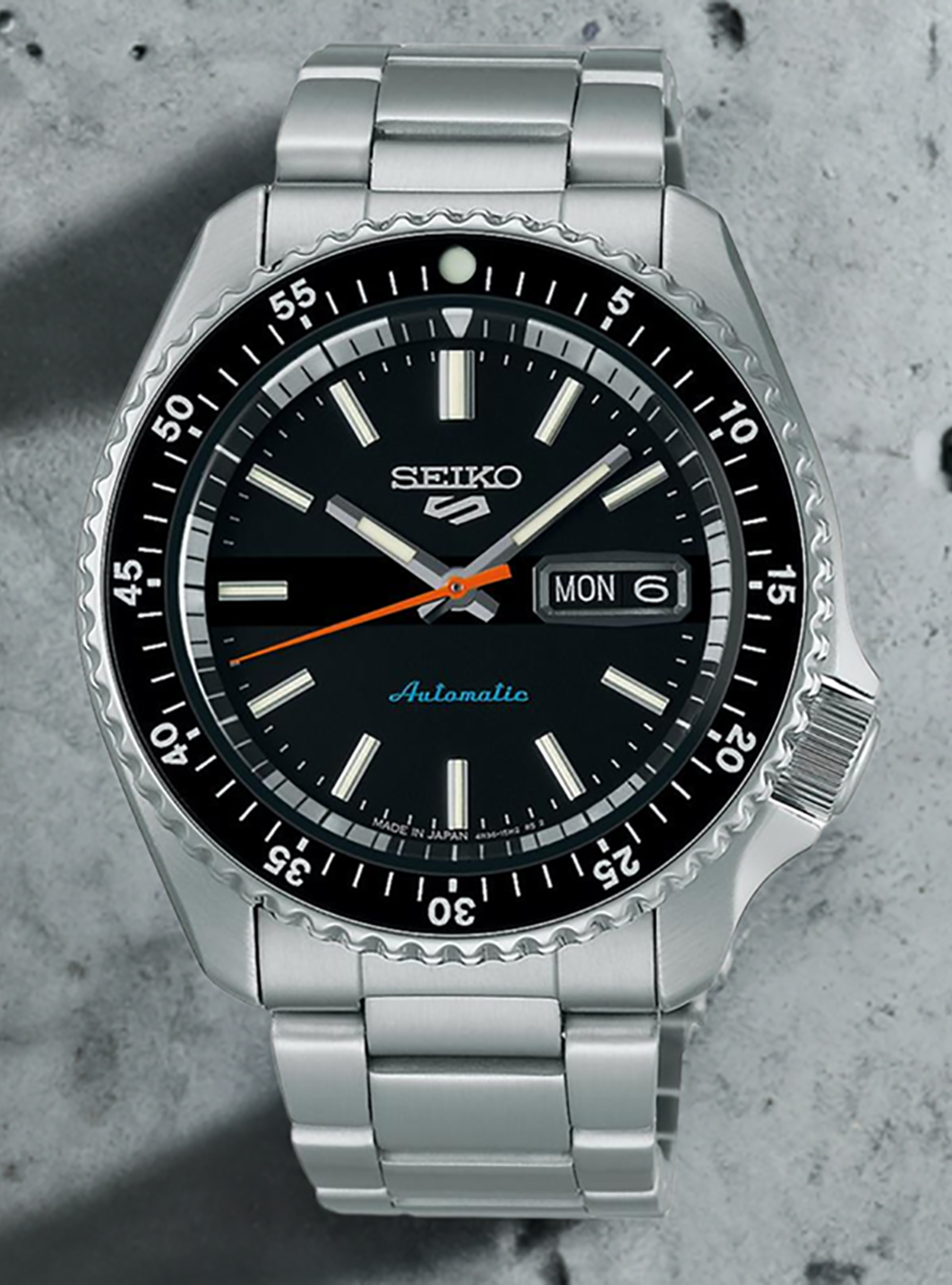 SEIKO 5 Sports Watch SKX Series 'Double Hurricane' SBSA289 Limited Edition - Japanese Made Automatic Diver's Watch for Men | Perfect for Scuba Diving, Water Sports & Everyday Wear